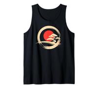 Bonsai Tree Samurai Art in Japanese Zen Buddhist Enso Circle Canotta