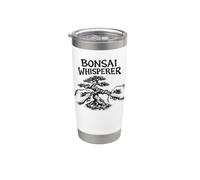 Bonsai Whisperer Divertente camicia Zen da giardinaggio Bicchiere termico in acciaio inox doppia parete