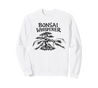 Bonsai Whisperer Divertente Camicia Zen da Giardinaggio Felpa
