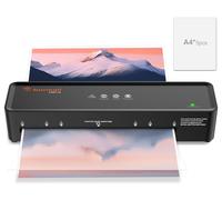 Bonsaii Plastificatrice A4, Funzione ABS, Adatto per Documenti A4, Ufficio e Casa, 80-100 Micron, Include 10 fogli A5/A6 per Plastificazione, L421-A