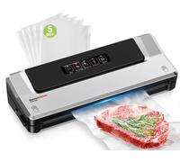 Bonsenkitchen Macchina Sottovuoto per Alimenti 4 in 1 Macchina Sottovuoto per La