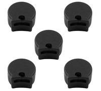 Bonsicoky 12 cuscinetti per poggia pollice, in silicone, per clarinetto, protezione per la maggior parte dei clarinetti e oboe, colore nero