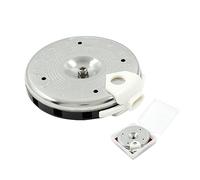 Bonsicoky C-C Pitch Pipe 13 toni, selettore note C-C per chitarra, pipa, violino, ukulele, argento