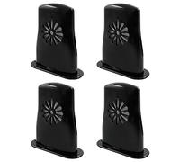 Bonsicoky Umidificatore per chitarra acustica, 4 pezzi, colore nero, umidificatore per strumenti per prevenire crepe