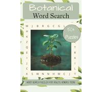 Bontanical Word Search Puzzle Book: Word Searches with Easy to Read Print | Nature-Inspired Gardening, Plant, Flowers & Botany Terms | 6 x 9 inches, ... Birthdays, Vacations, Leisure & Wait Times