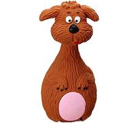 Bontannd 1pc Giocattoli per Cani in Lattice Masticare Squeaker Squeaky Suono Giocando Giocattoli Forma Animale Forma Pet Cucciolo Marrone