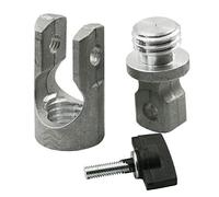 Bontannd Tilt Shash 5/8 '' Thread Thread 360 Gradi Angle Trepod Livello Rotary Laser Rotary Dual Regolazione della Placcia Staffa Asta Adattatore Inclinabile