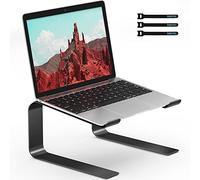 BONTEC Supporto PC Portatile, Supporto PC Compatibile Laptop Da 10-17.3 Pollici, Rialzo Portatile Per Computer/MacBook/Notebook, Laptop Stand Fino a 5kg, Nero