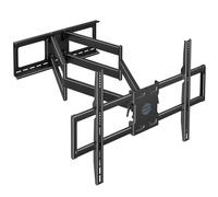 BONTEC Supporto TV Parete Full Motion 60-110 Pollici, Braccio Porta TV Girevole