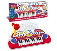 Bontempi BNT122932 Tastiera Elettronica a 24 Tasti con Microfono e Leggio