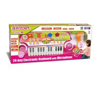 Merchandising Bontempi 12 2972: Tastiera Da Tavolo 24 Tasti Con Microfono E Legg
