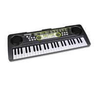 Bontempi | Tastiera Digitale 49 Tasti, 35 Brani Preregistrati, 100 Suoni, 100 Ritmi, Funzione Metronomo e Transposer, 52,6x18x4 cm