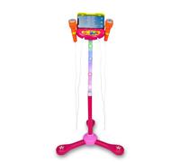 Merchandising Bontempi 42 1472: Consolle Wireless Con 2 Microfoni, Effetti Lumin