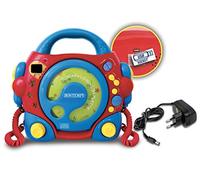 Bontempi 43 9980 - Lettore CD con due microfoni Sing-a-Long e porta USB