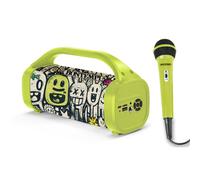 Bontempi 49 0230 Cassa Speaker Amp Wireless+microfono palmare cablato e luci RGB