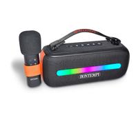 Bontempi BNT491050 Amplificatore Wireless con Microfono Wireless, Effetti Lumino