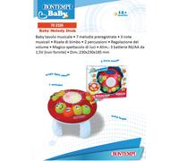 Bontempi Baby Desk Console Musicale Prima Infanzia con Effetti Luminosi