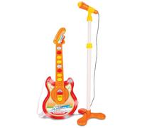 Bontempi | BabyGroove con Microfono - Chitarra Rock Elettronica per Vibrazioni Potenti e Ritmi Innovativi, 200x200x890