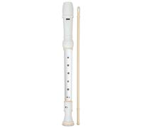 Bontempi | BaroqueFlute - Flauto Dolce con Diteggiatura Barocca per Un'Esperienza Musicale Autentica, Bianco