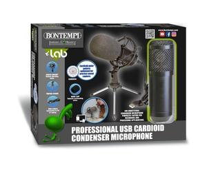 Bontempi BNT418020 Microfono Professionale a Condensatore