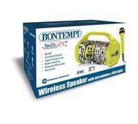 Bontempi BNT490230 Amplificatore Wireless con Microfono Dinamico, Effetti Lumino