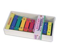 Bontempi BNT560810 Xilofono Legno con 8 Note Metalliche Colorate