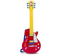 Bontempi - ElectroGroove - Chitarra Rock Elettronica, Rosso e Giallo | per Vibrazioni Potenti e Ritmi