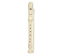 BONTEMPI - Flauto Dolce Soprano con Diteggiatura Tedesca, Doppio Foro, 28 Note Estensione Do-Re, Materiale Antiurto in 3 Pezzi con Scovolo Lungo 330 mm