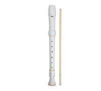 Bontempi | GermanTouchFlute - Flauto Dolce con Diteggiatura Tedesca per un Viaggio Musicale nella Tradizione Tedesca, Bianco