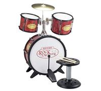Batteria Bontempi 4 Elementi con Sgabello e Bacchette