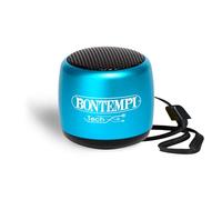 Bontempi - Mini Cassa Acustica Wireless Colore Blu, 3x3x3cm | Connessione Semplice e Veloce Senza Fili, Ideale per Feste e Bambini