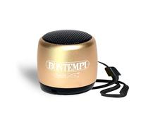 Bontempi - Mini Cassa Acustica Wireless Colore Oro, 3x3x3cm | Connessione Semplice e Veloce Senza Fili, Ideale per Feste e Bambini