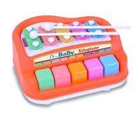 Bontempi - MiniHarmony: Xilopiano a 5 Note, 175x170x70 mm | per un'Esplorazione Musicale Dolce e Armoniosa