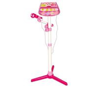 Bontempi- Microfono, Colore Triangolo Rosa, 340x340x800 mm, 40 4071