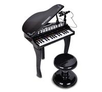 Bontempi Pianoforte a Coda Elettronico 32 Tasti con Microfono e Sgabello Effetti
