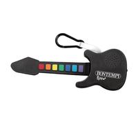 Bontempi | Portachiavi Musicale Chitarra, Portachiavi Flessibili Soft Rubber e Touch Sensitive, 415x385x85mm
