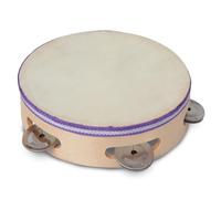 Bontempi | RhythmBeats: Tamburello con Cimbali per Esplorare Ritmi e Suoni Coinvolgenti, 190x45x190 mm