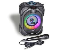 Bontempi BNT491020 Amplificatore Wireless con Display, Microfono e Luci RGB