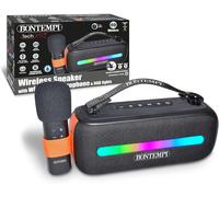 Bontempi | SonicSync - Amplificatore Wireless Karaoke con Microfono Dinamico, Ef