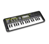 Bontempi KeyRhythm - Pianoforte digitale con tastiera 37 tasti, passo 1,5 cm, jack per cuffie, strisce pentagramma, metronomo e traspositore, 42,4x15,2x4,7 cm