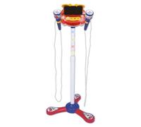 Bontempi- TwinStage Mic-Doppio Microfono da Palcoscenico con Connessione MP3 per