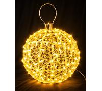 Bonturi Casa DECO GIANT BALL di Natale 250 LED D 60 Cm H 100 Cm GOLD