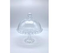 BONTURI CASA HOME DECORATION Alzata Cake Vetro Janice D 20 Cm H 18 Cm Centrotavola