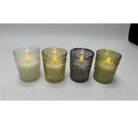 BONTURI CASA HOME DECORATION Candela Led Vetro 8 x 10 Cm Assortite 1 Pz