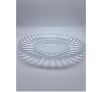 BONTURI CASA HOME DECORATION Piatto Vetro Janice D 29 Cm H 4 Cm Centrotavola