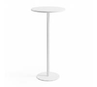 Bonturi Casa Tavolino Metallo Bianco H70 D30 cm