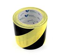 BONUS Eurotech 1BL23.71.0100/033A# Nastro adesivo in PVC a base di gomma, larghezza 100 mm, lunghezza 33 m, spessore 0,17 mm, giallo/nero