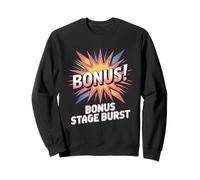 Bonus Stage Burst Pop Culture Retro Videogioco Felpa