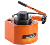 Bonvoisin 20T Martinetto Idraulico con CP-180 Pompa, Sollevamento da 30mm, Altezza 57mm, per La Costruzione di Macchinari/Ponti/Edifici (DFPY-20T+CP-180)