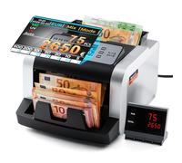 Bonvoisin Conta Banconote, Conteggio del Valore per Banconote miste in euro con rilevamento di contraffazione UV/MG/IR, 1000 pezzi/min, Macchina Conta Soldi Professionale con display esterno